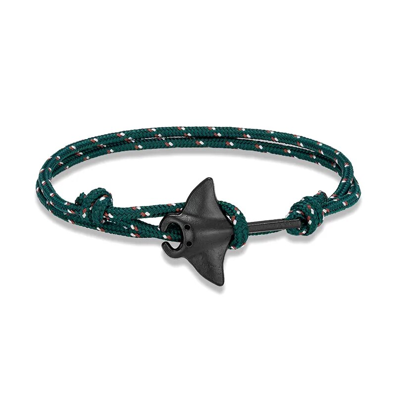 Manta Ray Rope Bracelet