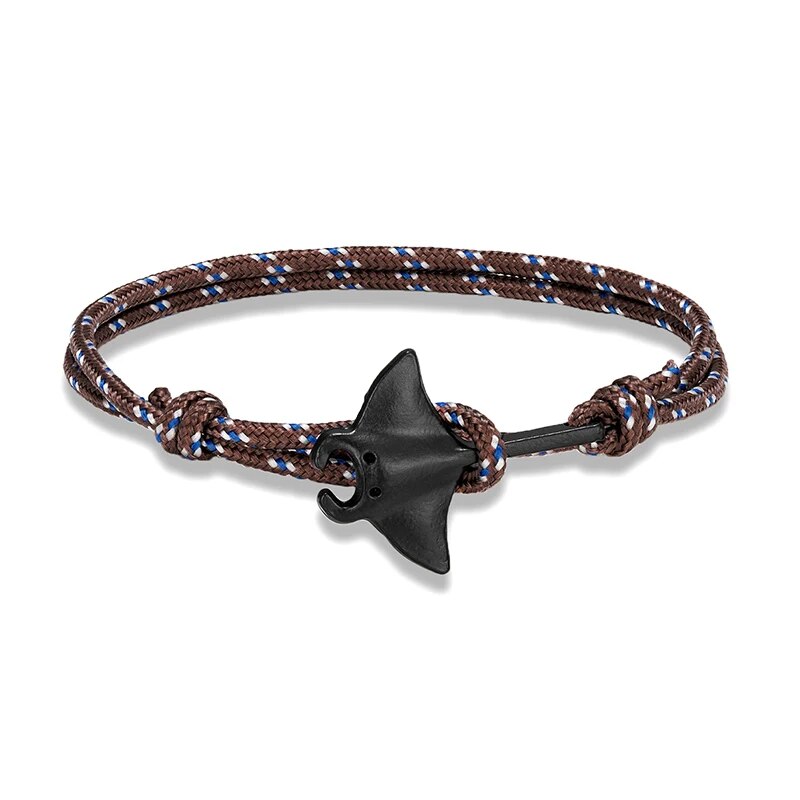 Manta Ray Rope Bracelet