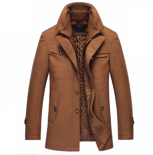 Brown Keel Overcoat