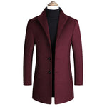 Rough Wool Overcoat