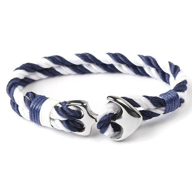 Blue-White Anchor